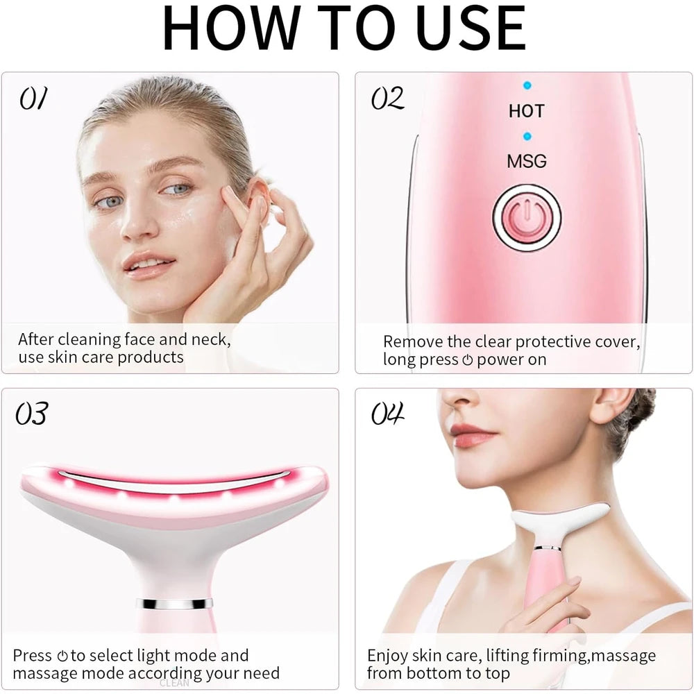 3-in-1 Luxury Face & Neck Sculpting Massager