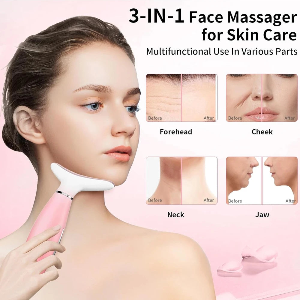 3-in-1 Luxury Face & Neck Sculpting Massager